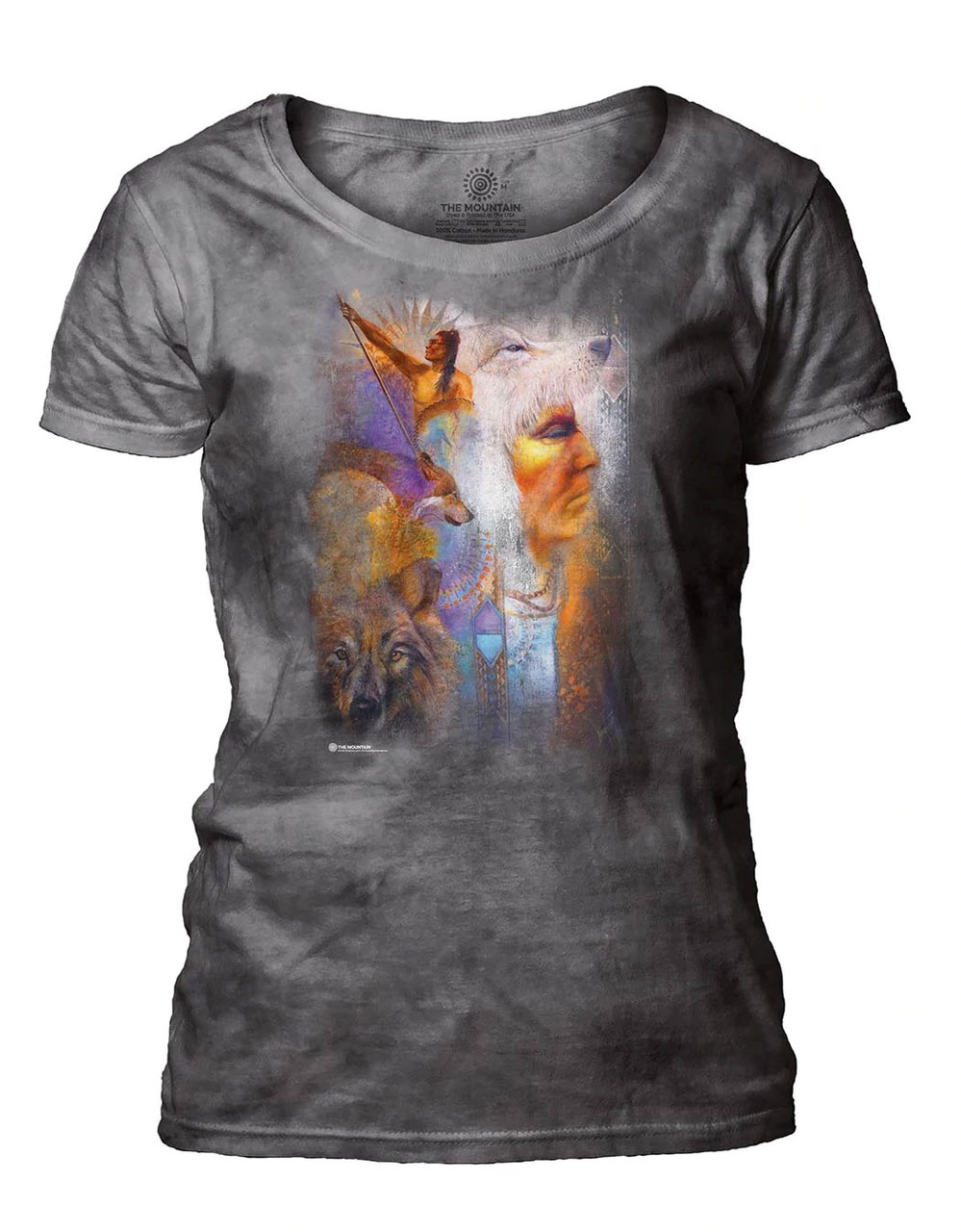 Vision of the Wolf Women's Scoop T-shirt