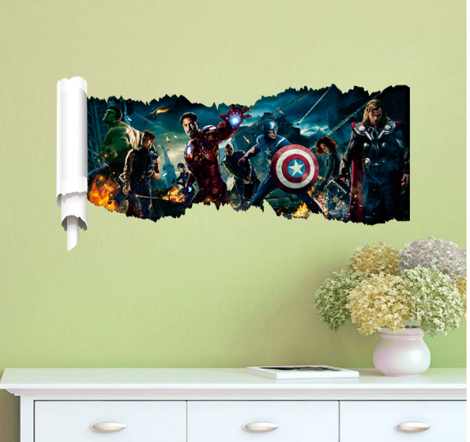 Marvel's Avengers Wall Decal 2