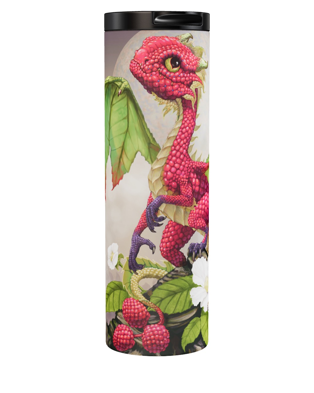 Raspberry Dragon Tumbler