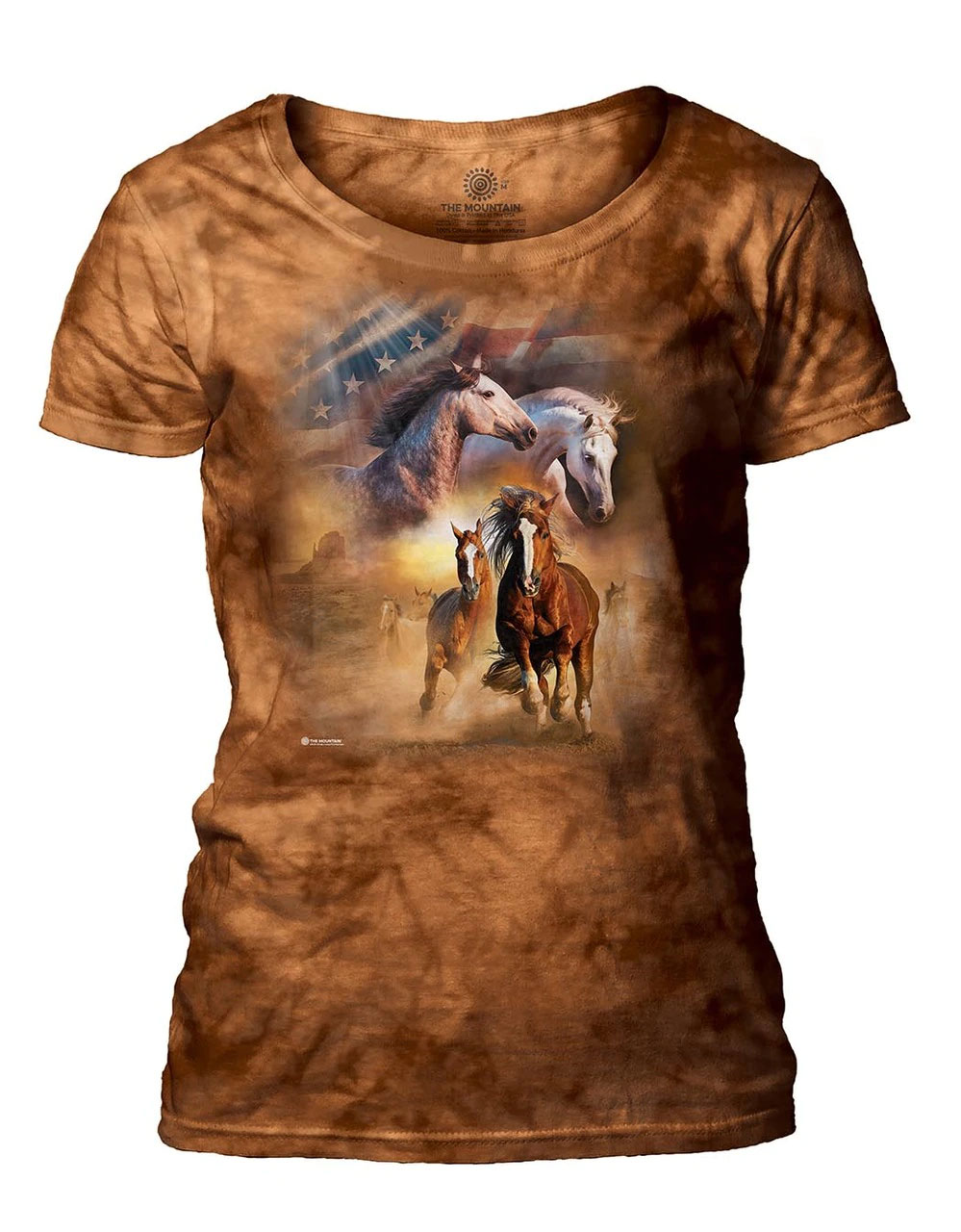 Born Free Horses Women's Scoop T-shirt