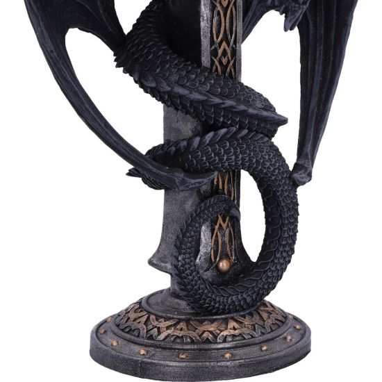 Dark Ember Candle Holder 24.5cm - Dragons