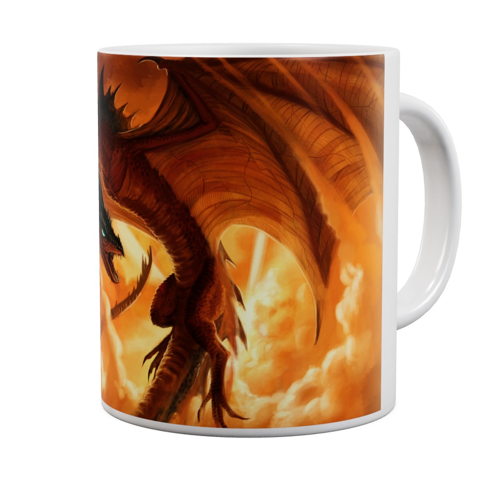 Dragon At Sunrise Mug