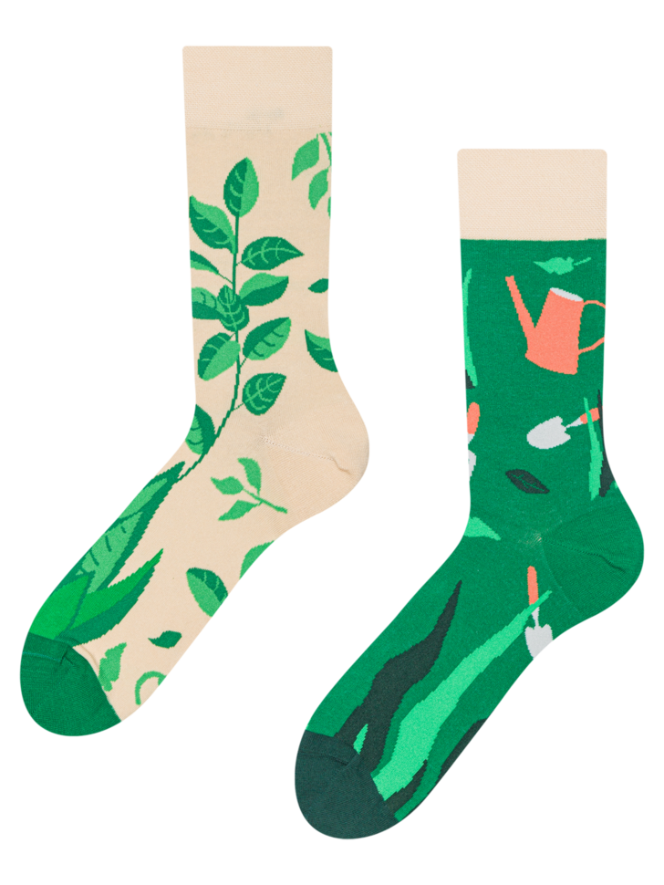 Regular Socks In The Garden