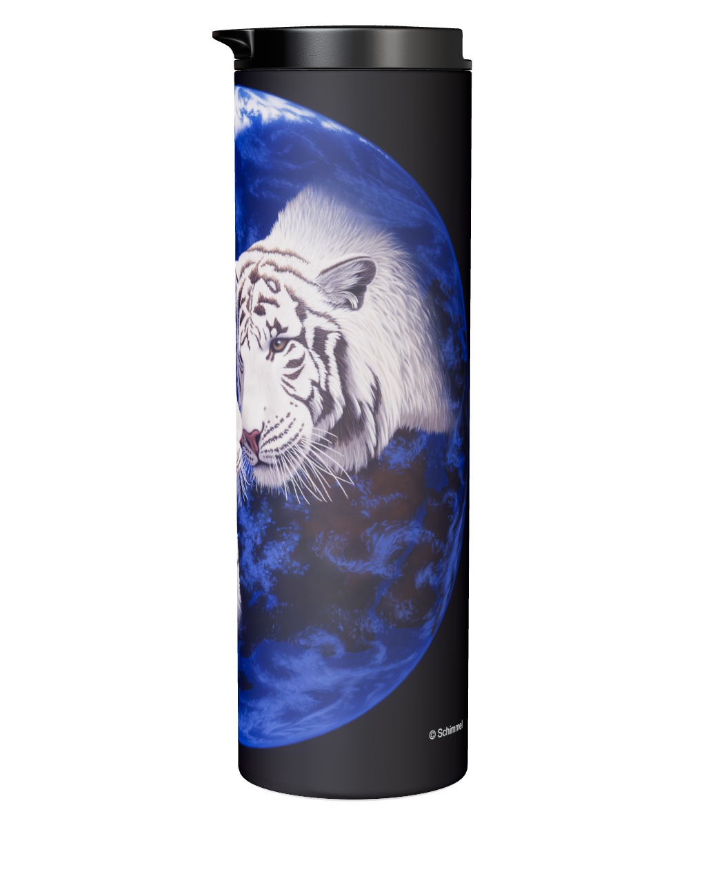A Kiss For Mother - White Tigers Tumbler