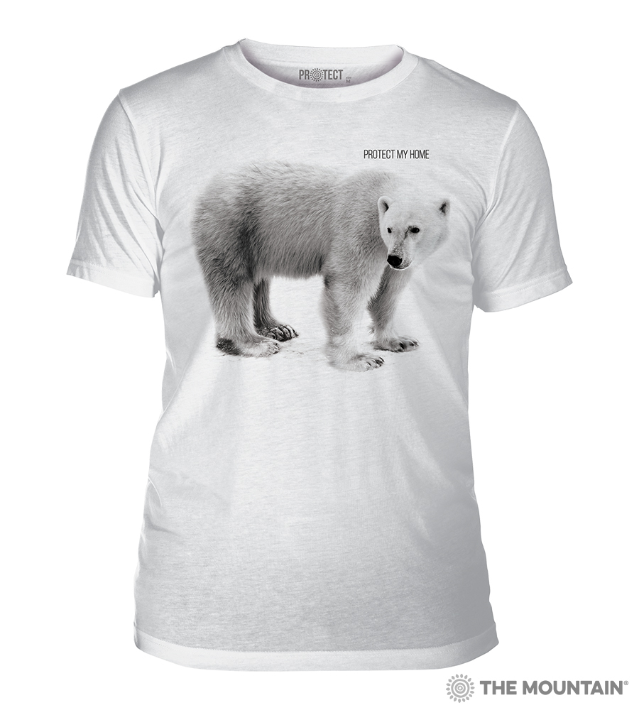 Polar Bear Protect My Home Tri-Blend