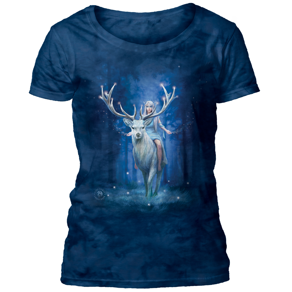 Fantasy Forest Women's Scoop T-shirt