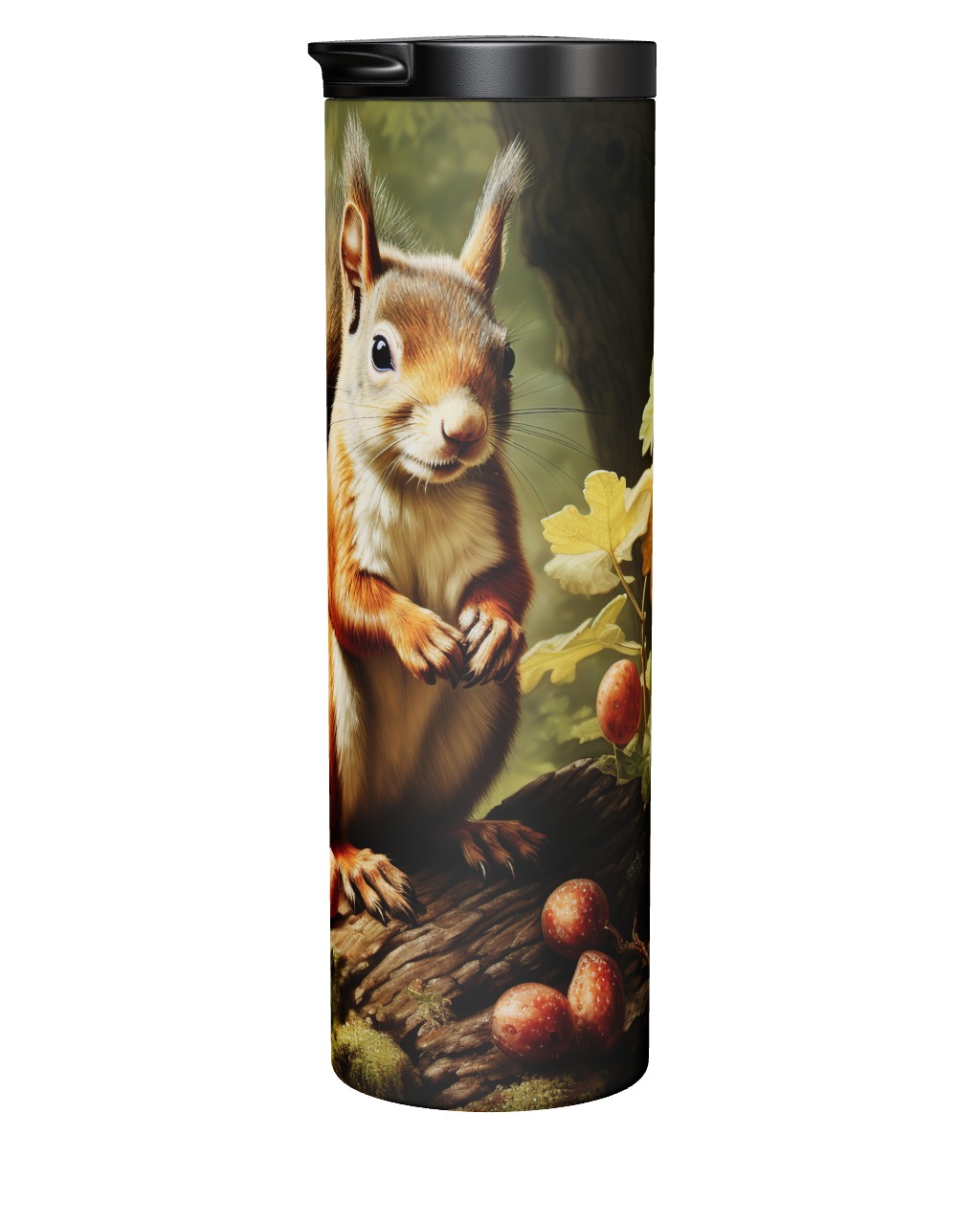 Grey Squirrel In The Woods Tumbler