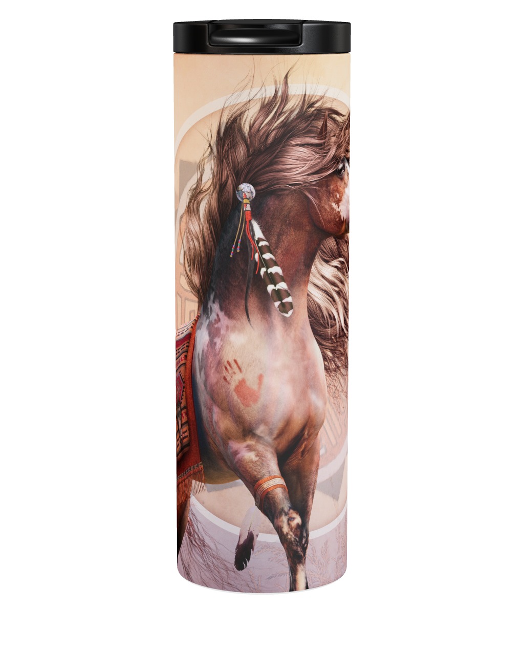 Spirit Warrior - Horse Tumbler