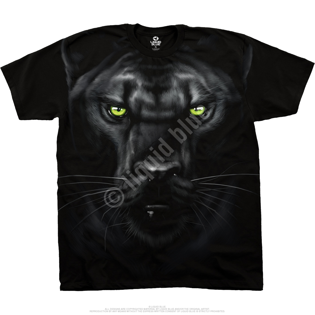 Majestic Panther Exotic Wildlife T-shirt