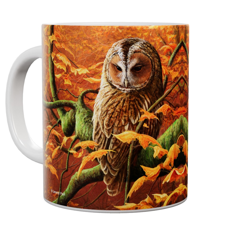 Mug Autumn Tawny Owl