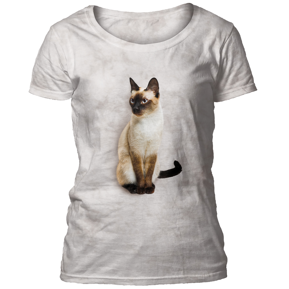 Siamese Cat Women's Scoop T-shirt