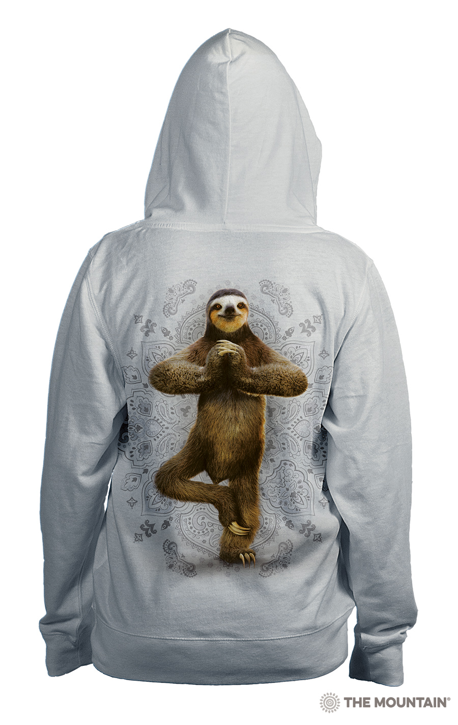 Namaste Sloth Zip Hoodie