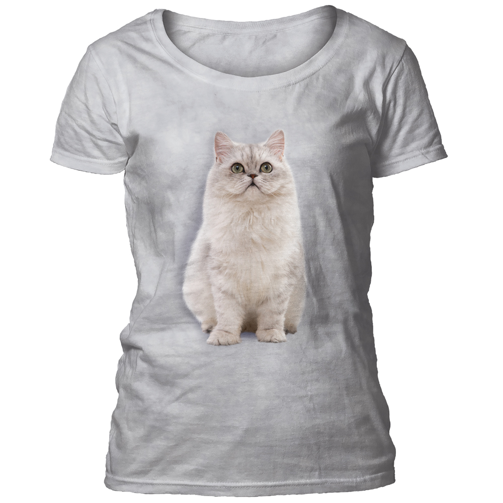 Persian Cat Women's Scoop T-shirt