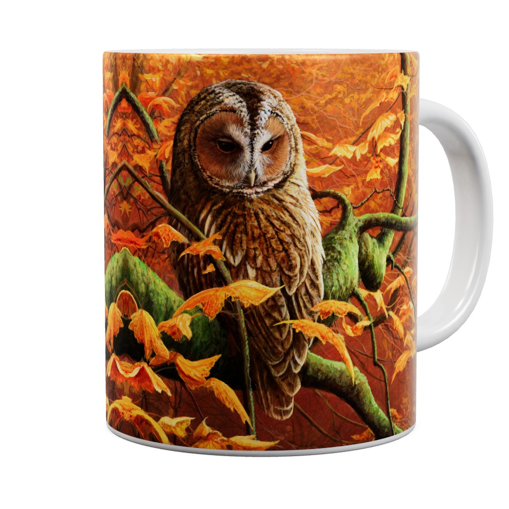 Mug Autumn Tawny Owl