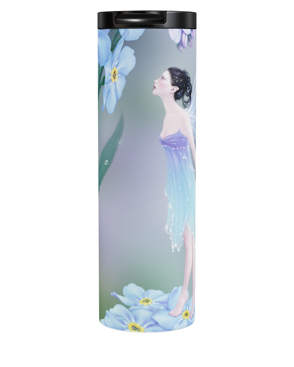 Forget Me Not Fairy Tumbler