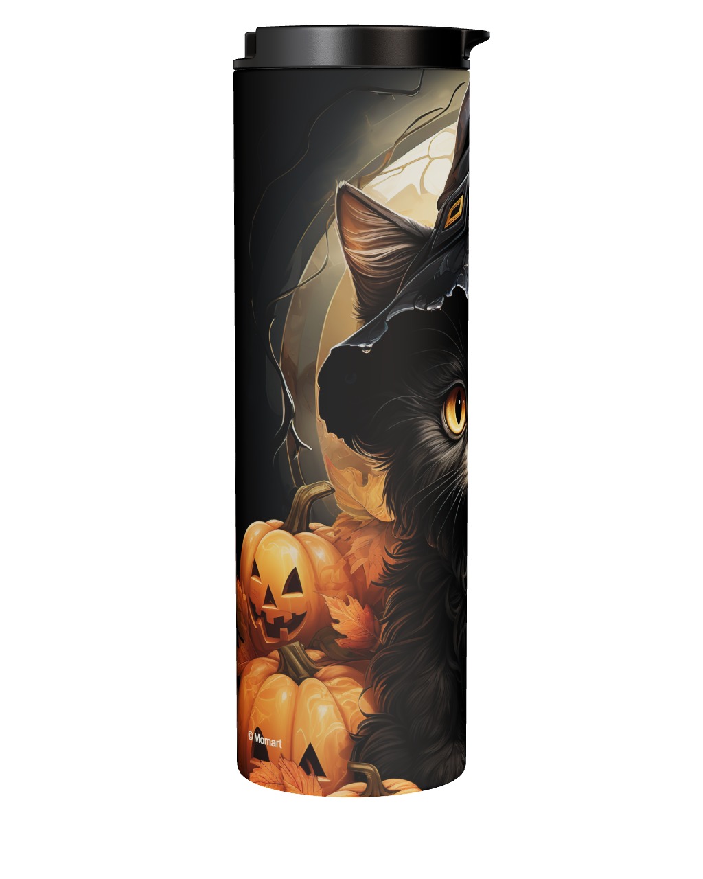 Black Cat Pumpkins Tumbler