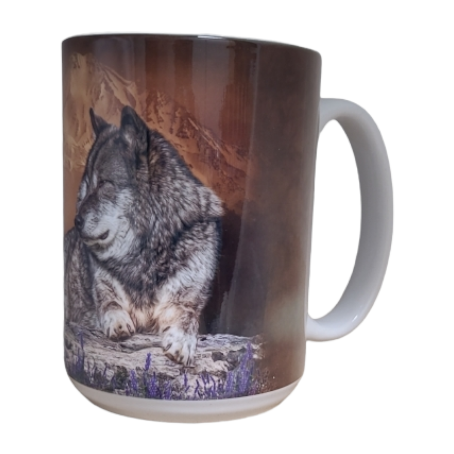 Mug Distant Mountains - Wolf