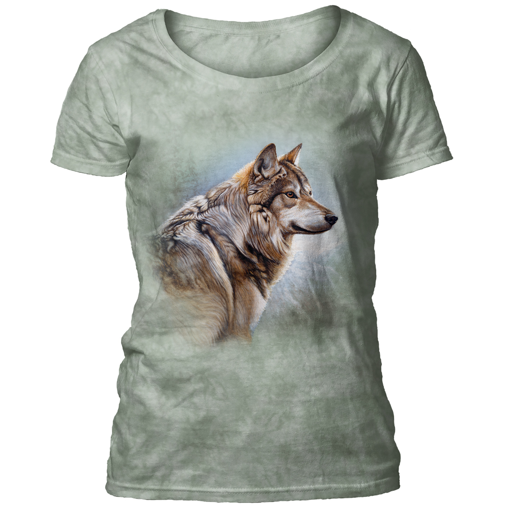 King Of The Hill Wolf Women's Scoop T-shirt