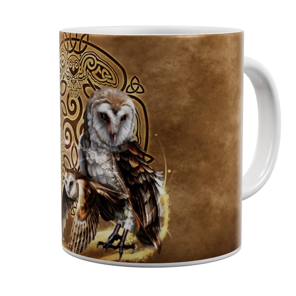 Mug Celtic Owl