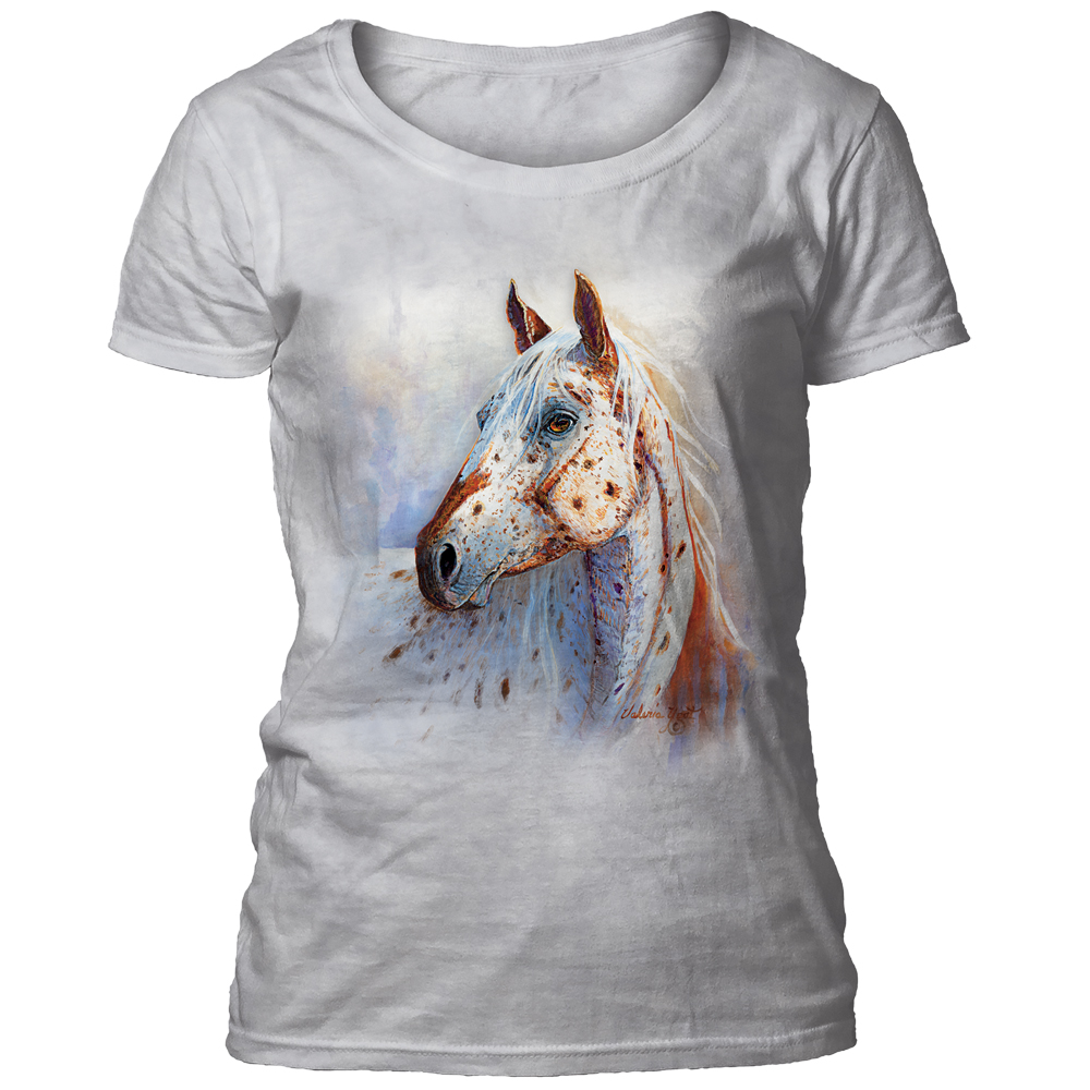 Appaloosa Soul Horse Women's Scoop T-shirt