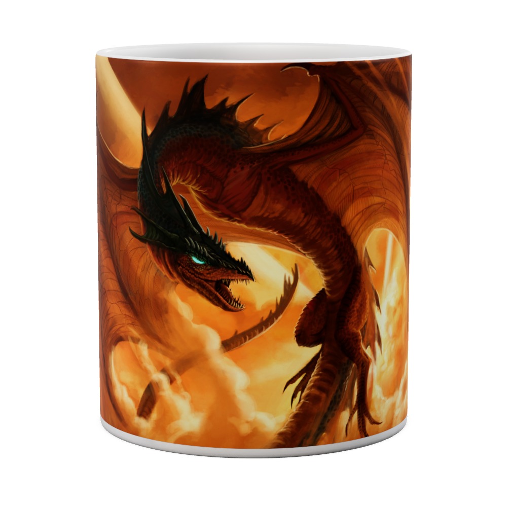 Dragon At Sunrise Mug