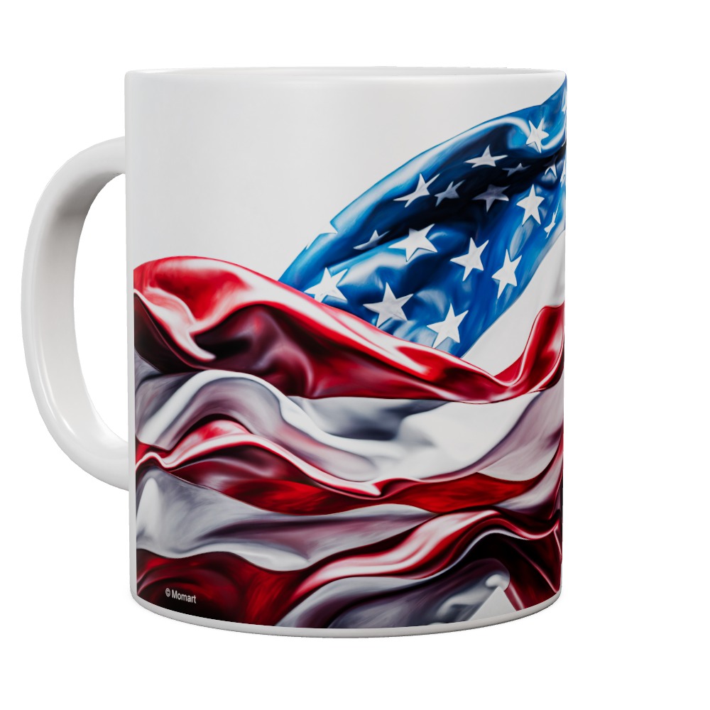 American Flag Mug