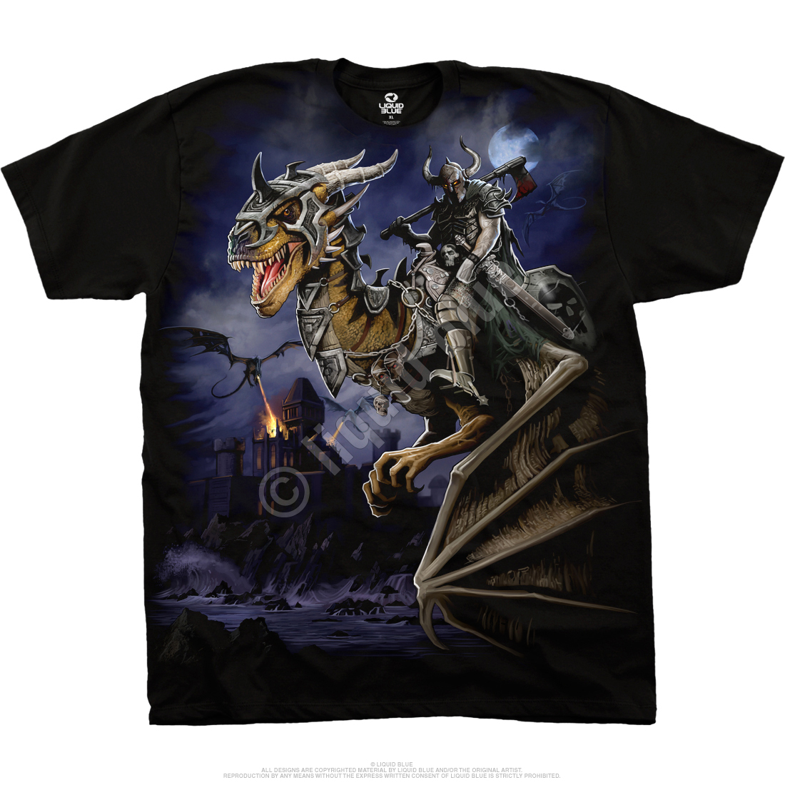 Dragon Master Dark Fantasy T-shirt
