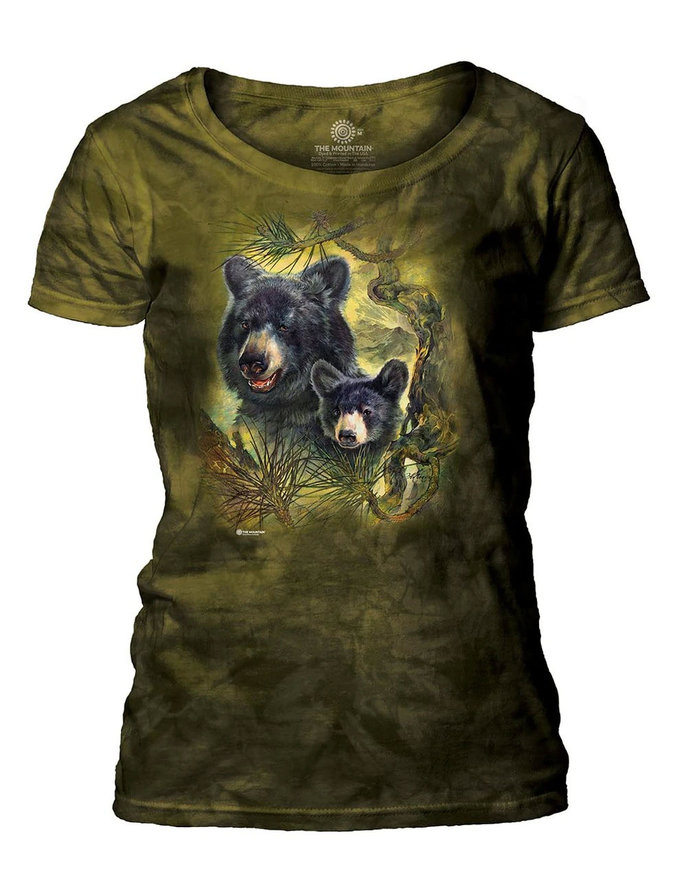 Black Bears Women's Scoop T-shirt