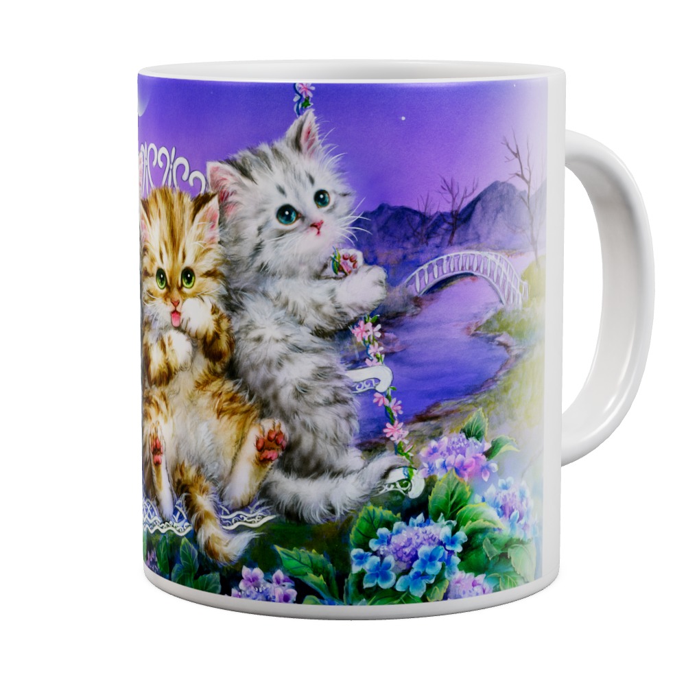 Moonlight Swing - Cat Mug