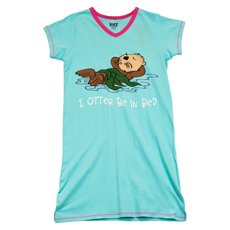 LazyOne Women Otter Be in Bed