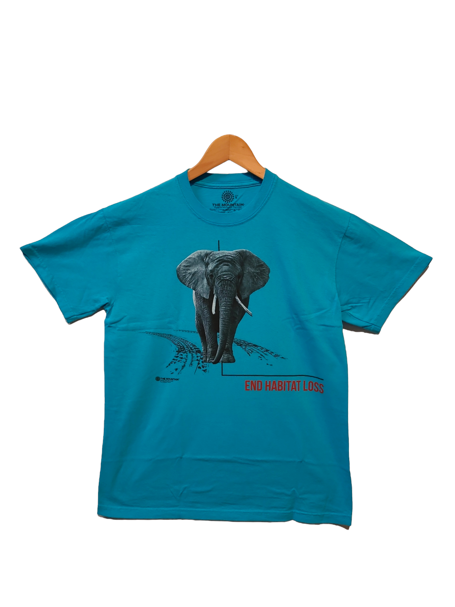 End Habitat Loss Elephant Blue KIDS