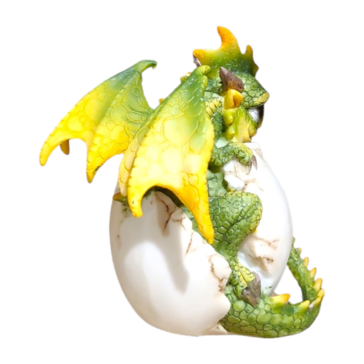 Green Dragon Egg - ± 11cm