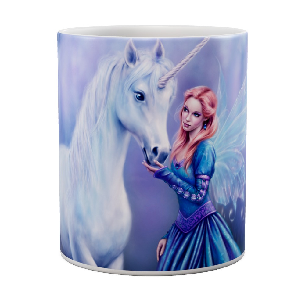 Mug Rhiannon Close Up - Unicorn and Fairy