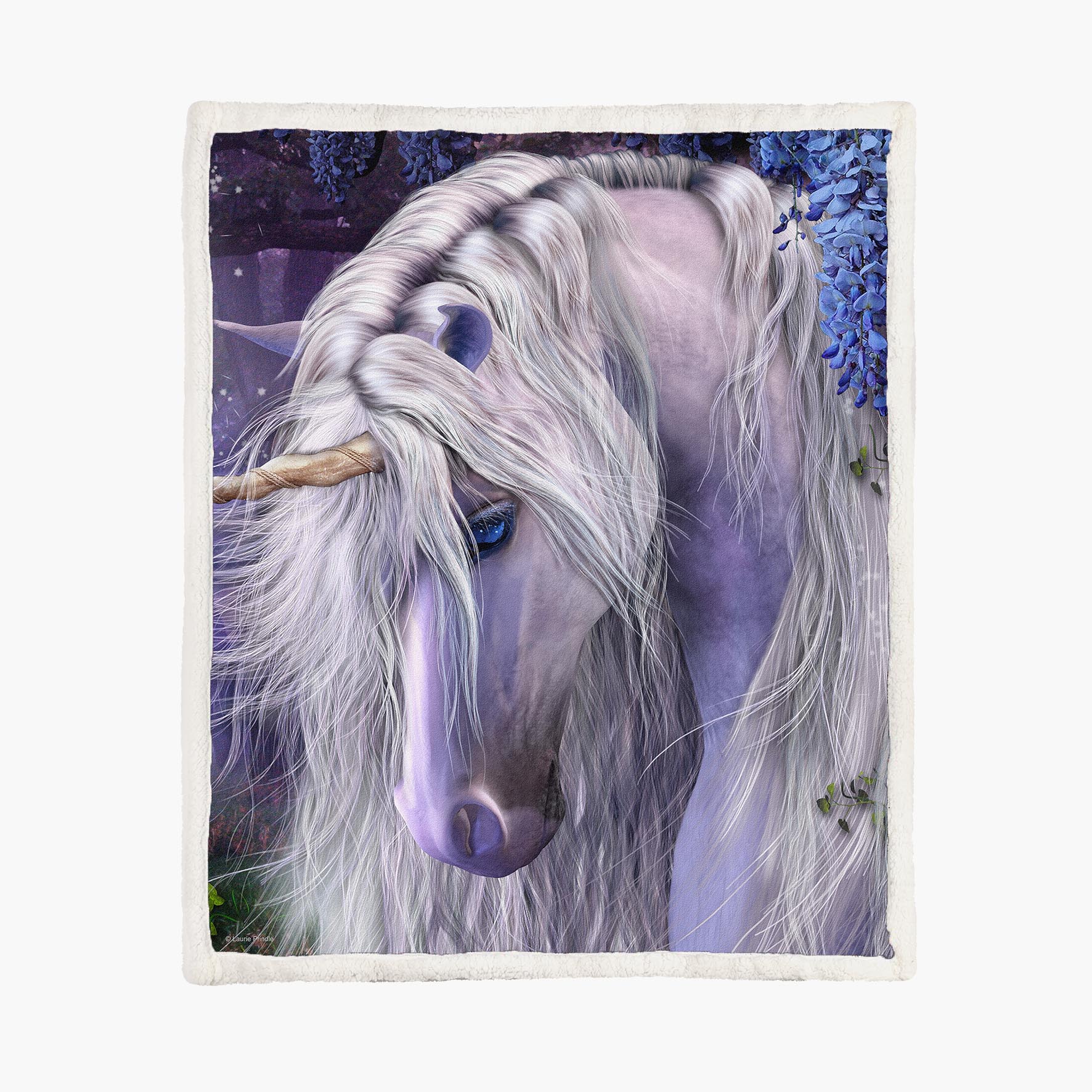 Moonlight Serenade - Unicorn - Size M - 130x150cm - Fleece Blanket