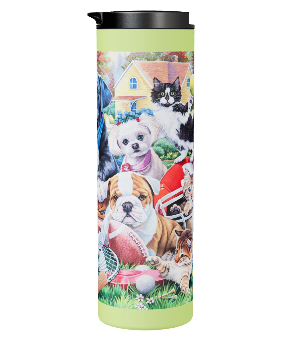 Schoolyard Athletics - Dogs And Cats - Tumbler