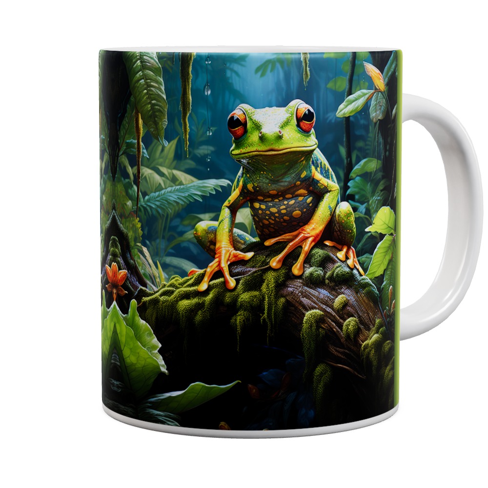 Frog In The Forest Mug