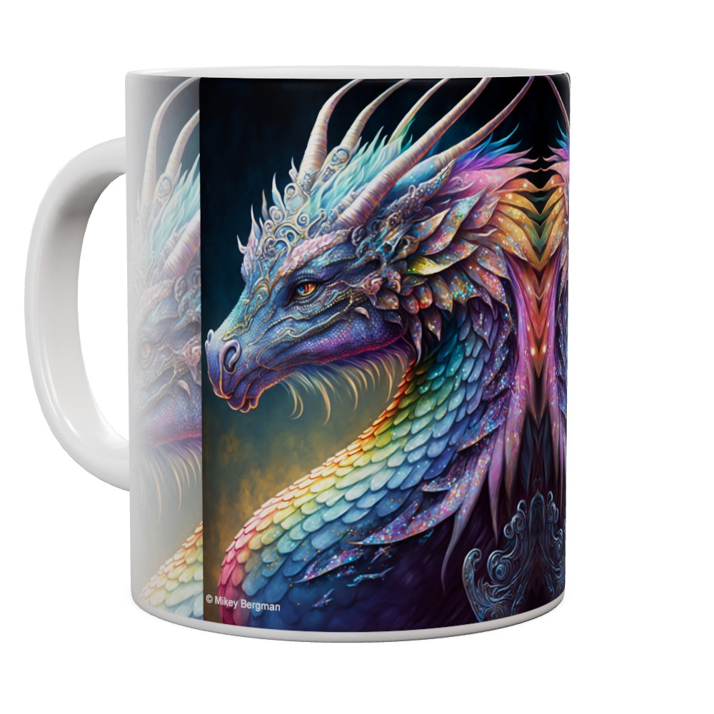 Rainbow Dragon Mug