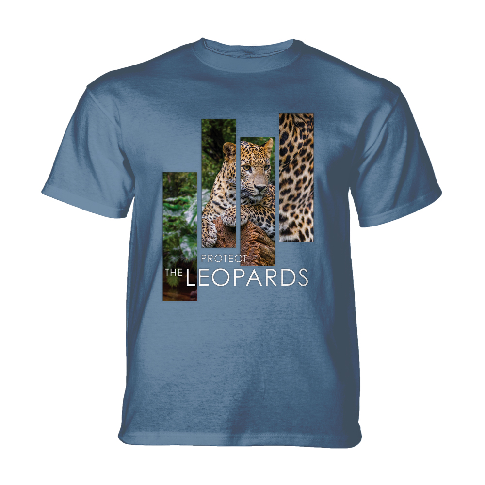 Protect Leopard Split Portrait Blue KIDS