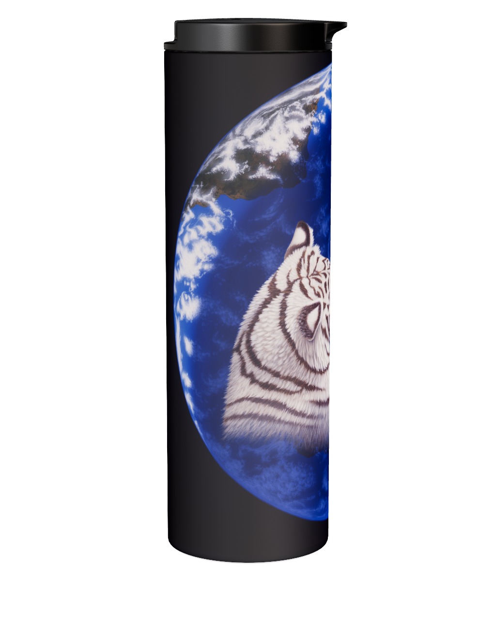 A Kiss For Mother - White Tigers Tumbler