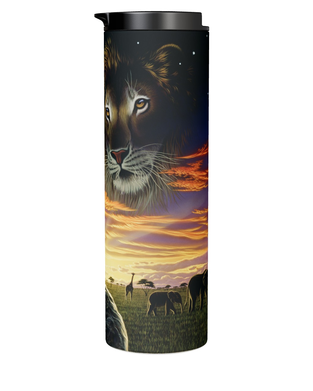 Mother Earth, Father Sky - Lions Tumbler