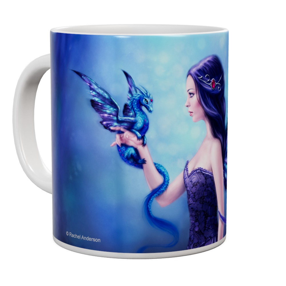 Mug Iridescent - Dragon and Fairy