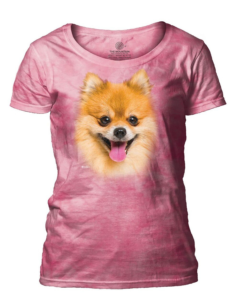 Happy Pomeranian Women's Scoop T-shirt