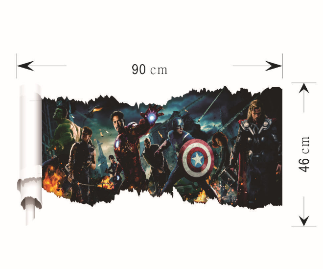 Marvel's Avengers Wall Decal 2