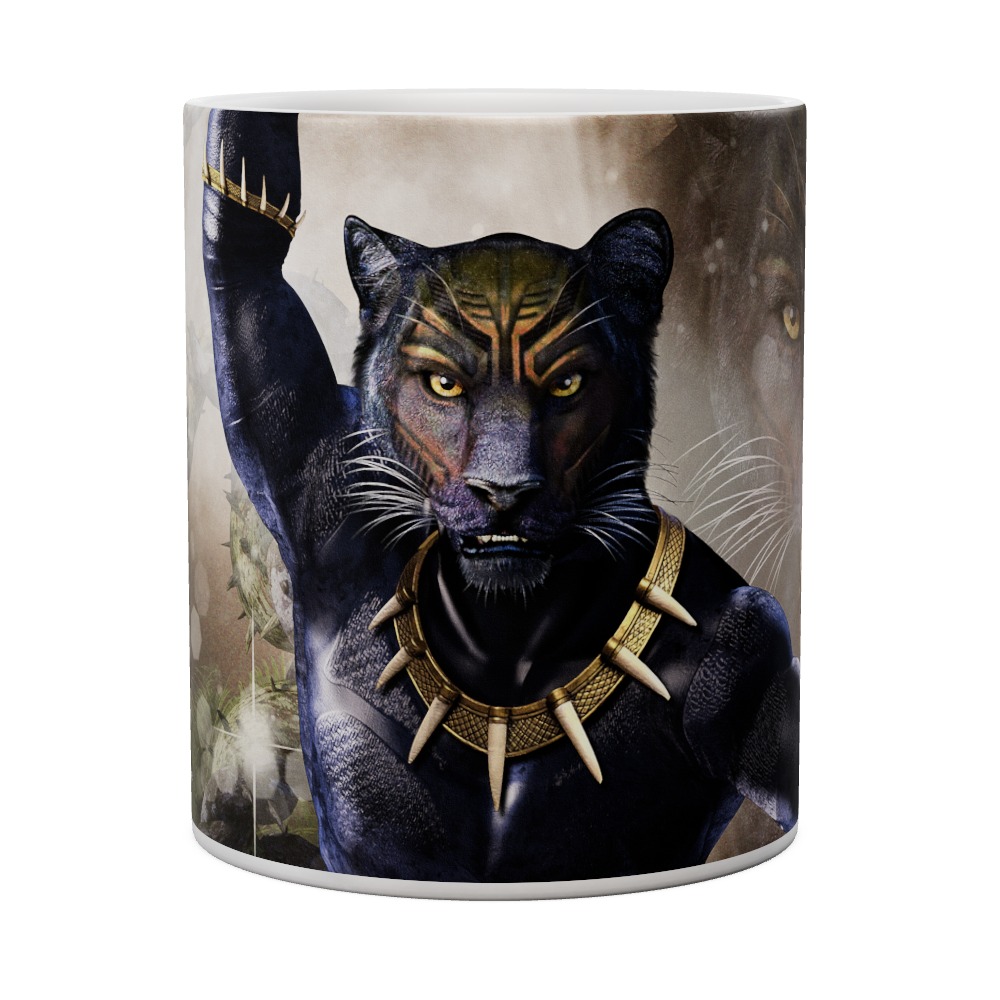 Black Panther Tribute Mug