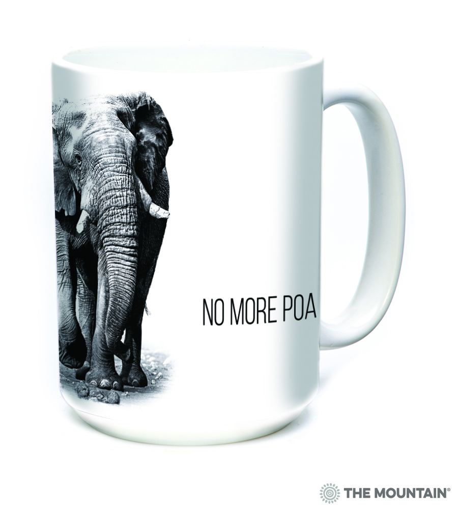 Becher Elephant No More Poaching