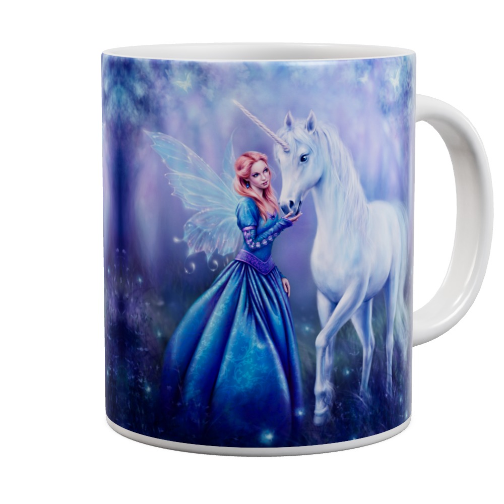 Mug Rhiannon - Unicorn and Fairy