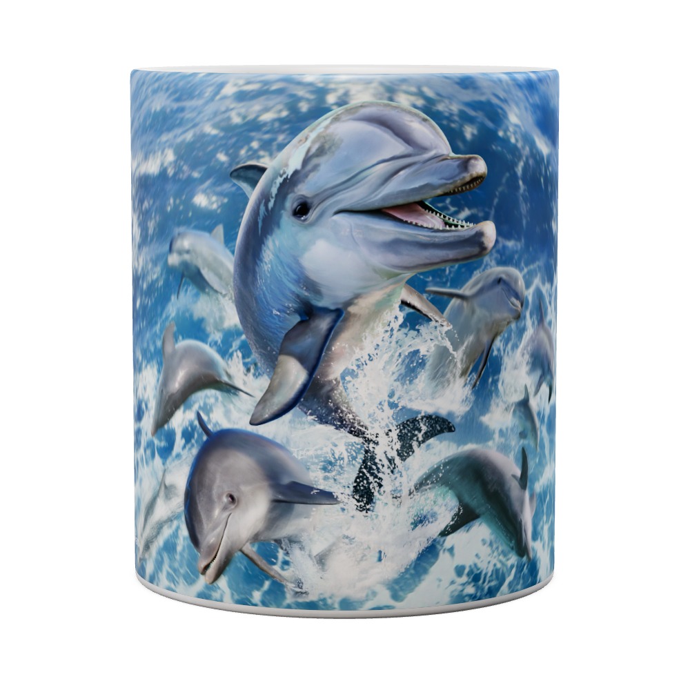 Dolphin Jump Mug