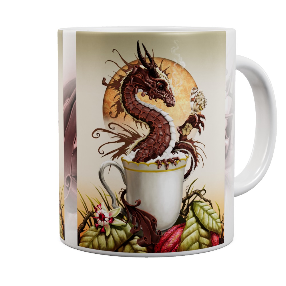 Hot Chocolate Dragon Mug