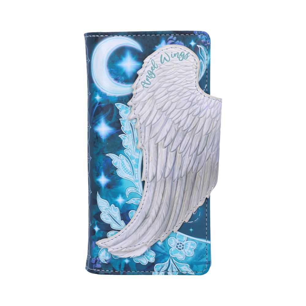 Angel Wings Embossed Monedero 18,5cm