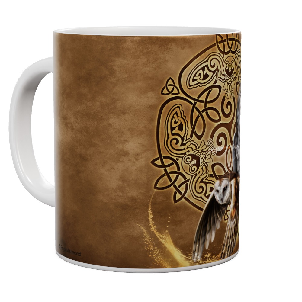 Mug Celtic Owl